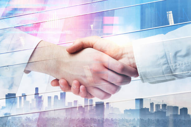 istock Success and meeting concept 977625528