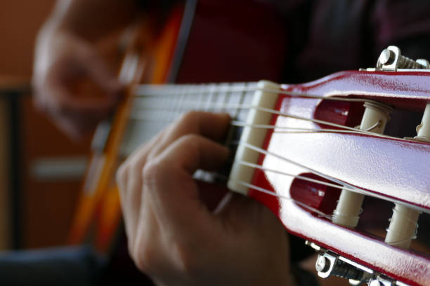 istock a musician plays a solo guitar, 977632016