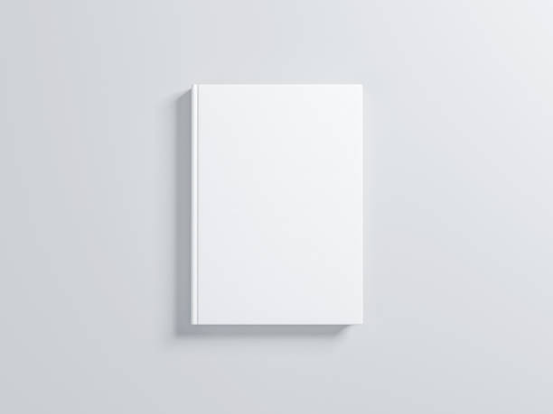 istock Black blank Book Mockup with textured hard cover 977648006