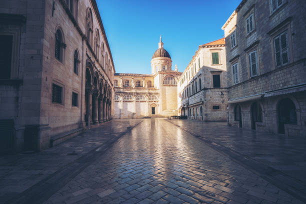 istock Dubrovnik Cathedral in Dubrovnik old town, Croatia 977671046