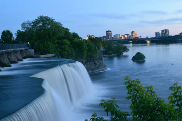 istock Long Exposure of Rideau Fall, Downtown Ottawa - Canada 977683176