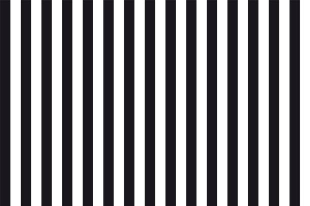 abstrakcyjne bezszwowe tło czarno-białych równoległych linii pionowych - czarno biały stock illustrations