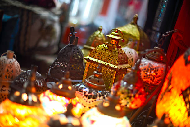 istock Glass and metal lanterns 977724116