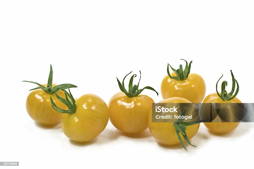 Amarelo Tomate Cereja - Royalty-free Amarelo Foto de stock
