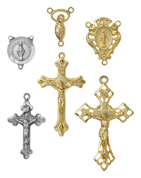 istock Christian Crosses & Rosary Center Pieces 97774998