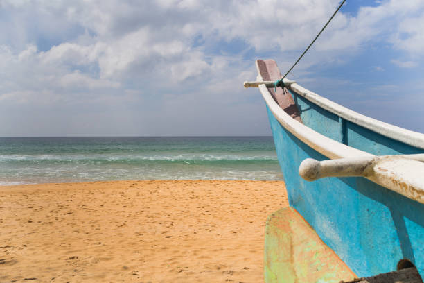 istock Boat at the beach in Sri Lanka 977808088