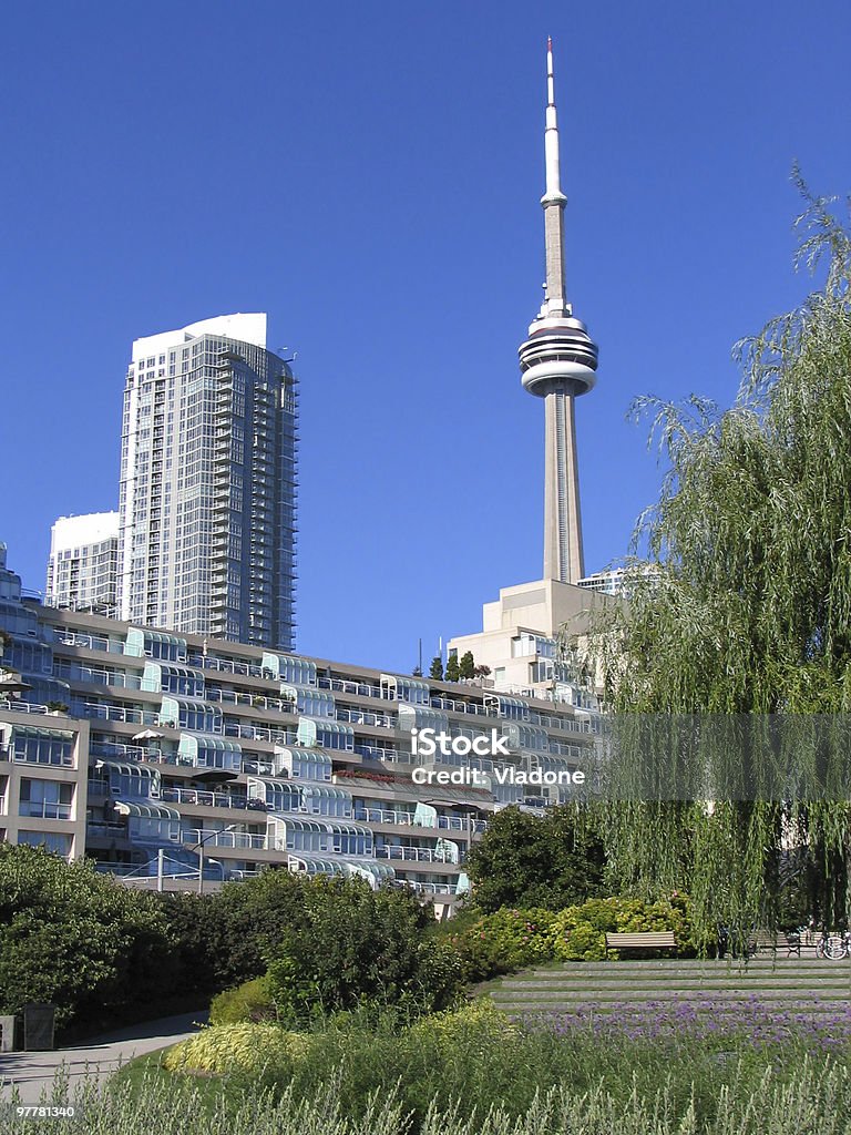Modern Appartments With Cn Tower Background Stock Photo - Download