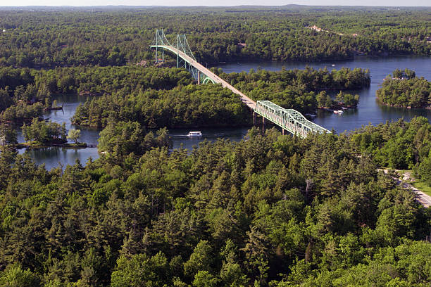 istock One thousand Islands, International Bridge 97781358