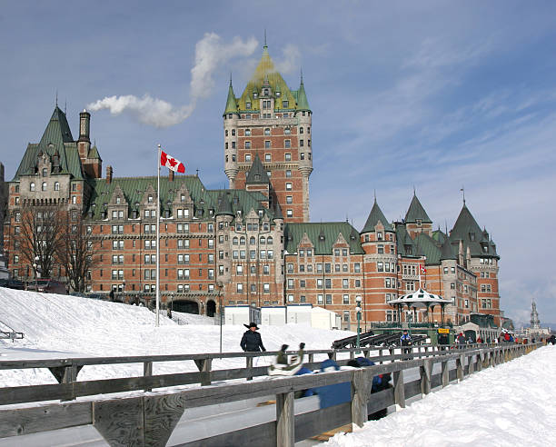 istock Chateau Frontenac in winter - Quebec City 97781361