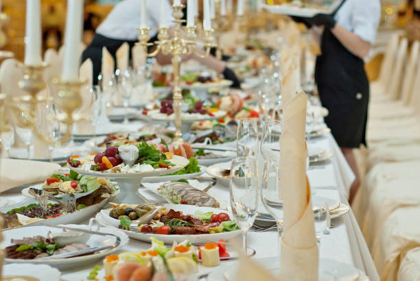 istock delicious dishes on the table in the restaurant 977821366