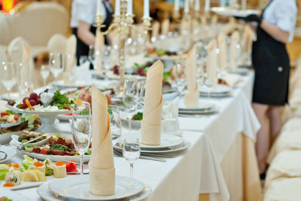 istock delicious dishes on the table in the restaurant 977821368
