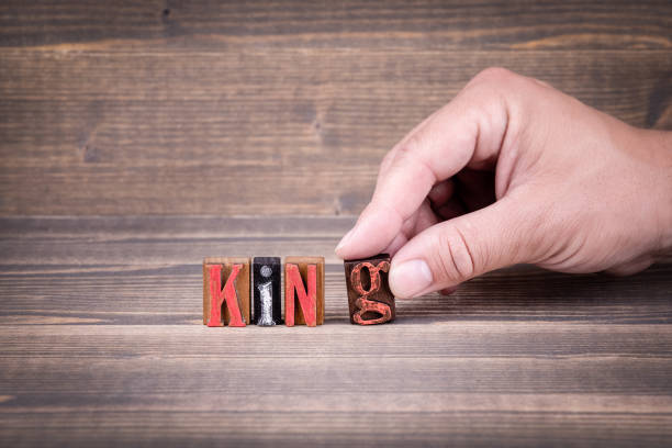 istock king, communication and business concept 977827958