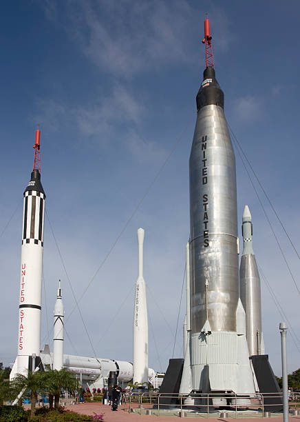 istock Roket Garden in Kennedy Space Center 97784316