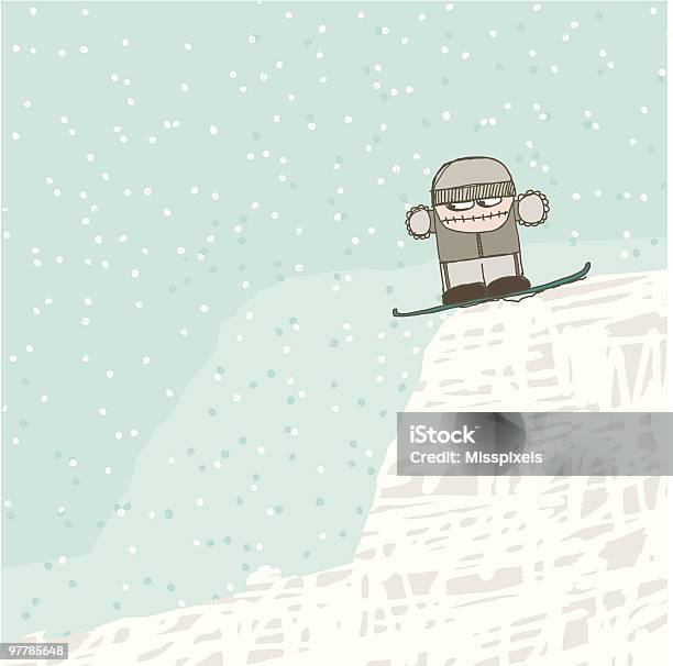 Snowboard Geek Stock Illustration - Download Image Now - Adult, Adults Only, Balance