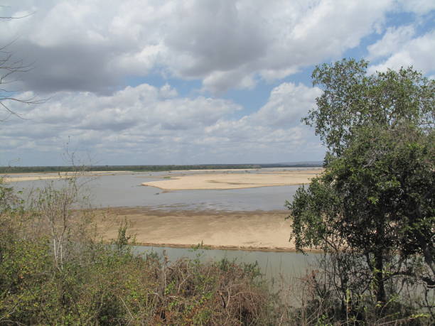 istock African landscape and lake 977860432
