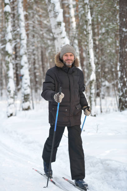 ノルディックスキー - mens cross country skiing ストックフォトと画像
