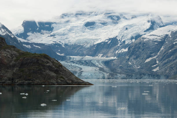 istock Alaska mountains and ocean and icebergs 977933746