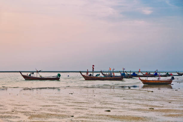 istock Boats near the beach 977978836