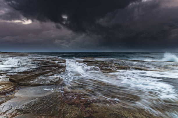 istock Stormy Morning Seascape 977983296