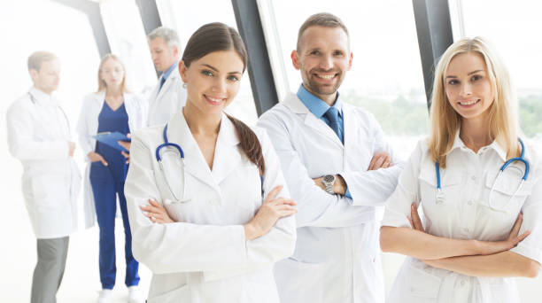 istock Medical team group portrait 977987678