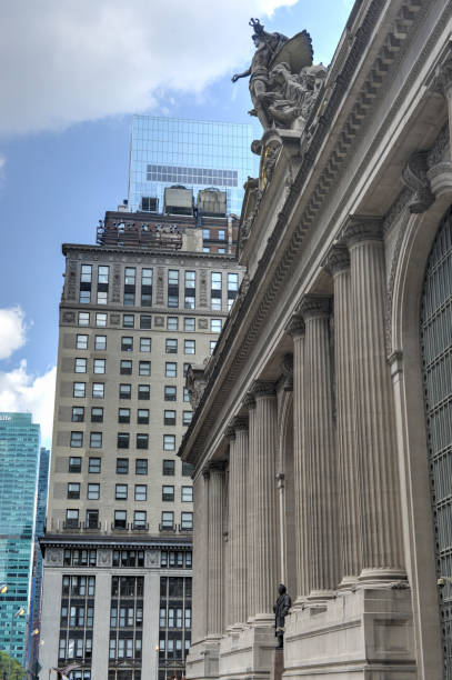 grand central station de nova york - grand beaux arts - fotografias e filmes do acervo