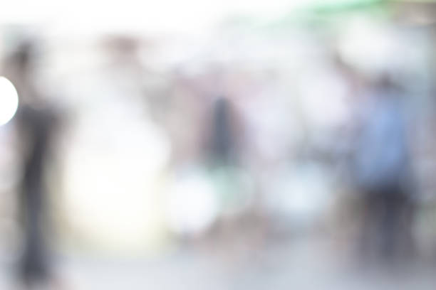 istock white blurred backdrop of nature, circle white wallpaper, gray bokeh background 978128848