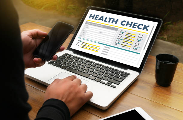 istock Digital HEALTH CHECK Concept working with computer interface as medical Healthcare 978133434