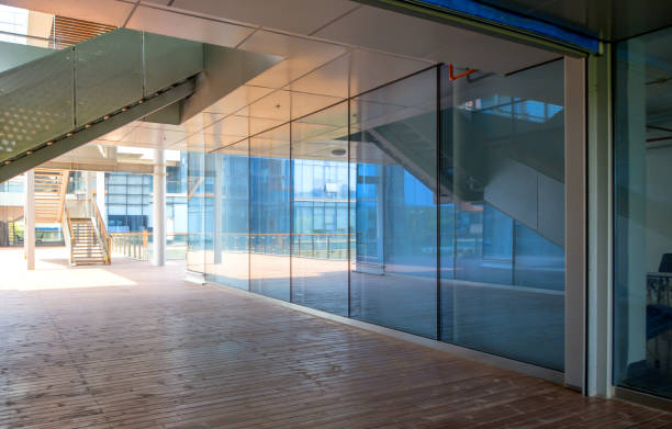 istock Empty floor and modern office building in Science and Technology Park ,chongqing,china 978171094