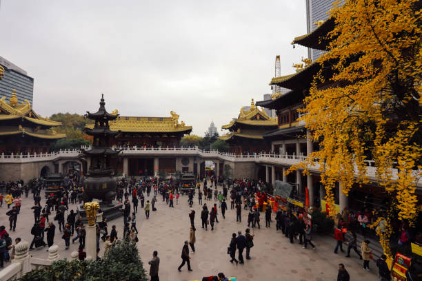 istock Shanghai China Jingan Buddhist temple 978183828