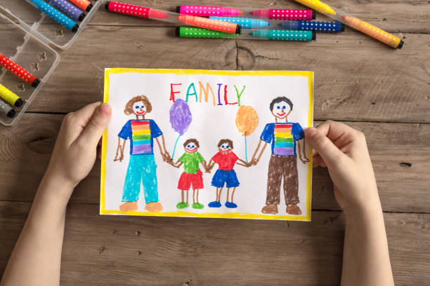 istock LGBT family drawing 978190574