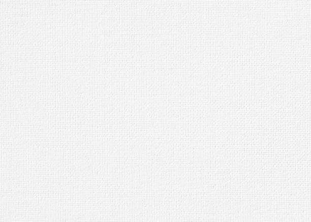istock White canvas burlap natural fabric texture background for art painting 978193726