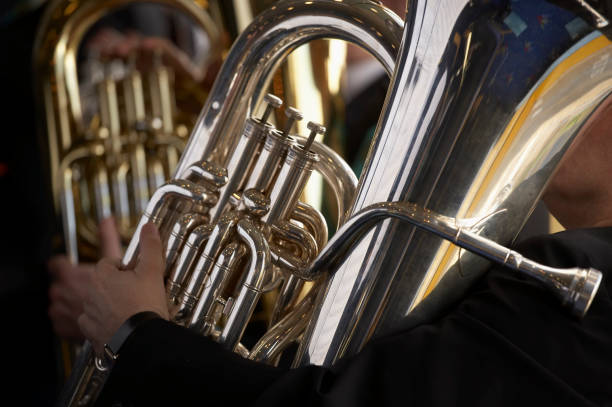 istock TUBA PLAYER IN CLOSE UP 978216210