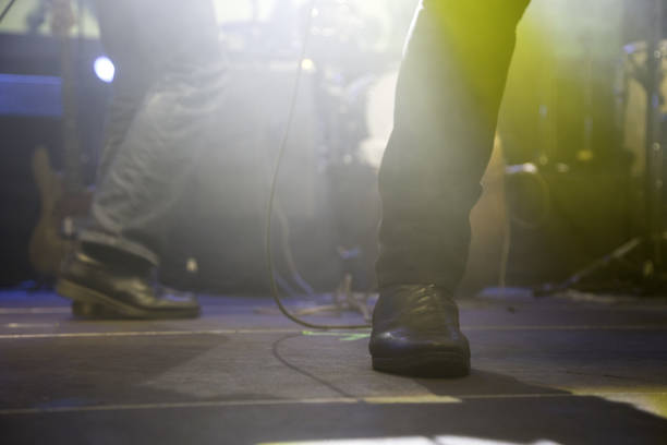 istock Singer feet in a concert 978238012