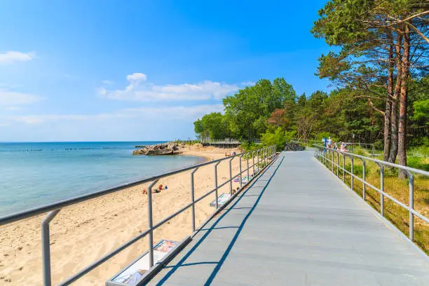 Polish part of Baltic Sea coast has most beautiful sandy beaches among all countries with access to this body of water.