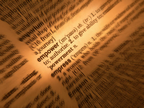 istock DICTIONARY PAGE SHOWING DEFINITION OF THE WORD EMPOWER 978242912
