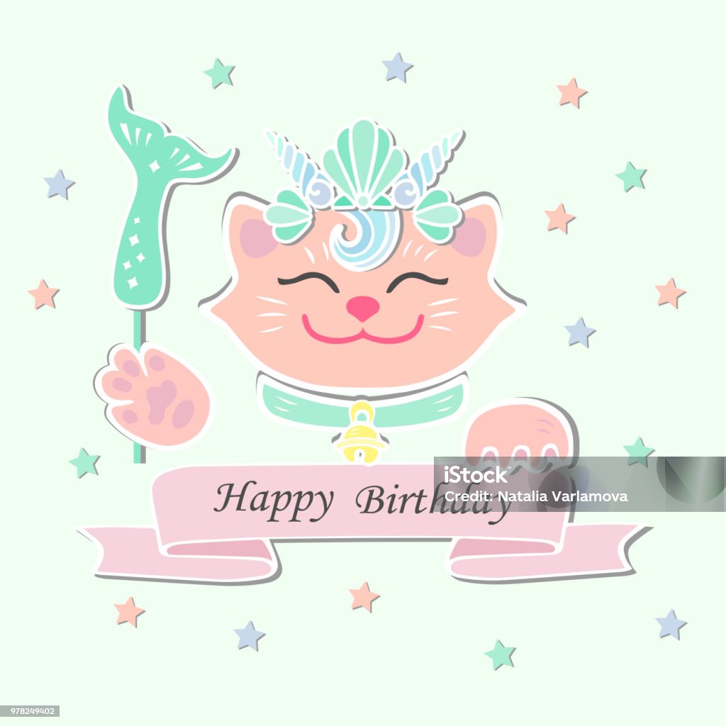 Carte De Joyeux Anniversaire Mignon Avec Chat Marimaid Sea Shell Couronne Vecteurs Libres De Droits Et Plus D Images Vectorielles De Chat Domestique Istock Carte De Joyeux Anniversaire Mignon Avec Chat Marimaid Sea Shell Couronne Vecteurs Libres De Droits Et Plus D Images Vectorielles De Chat Domestique Istock