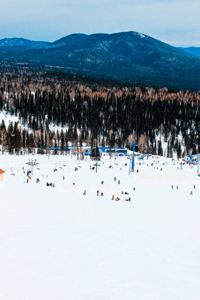 istock ski resort in Russia, winter in the mountains 978249652