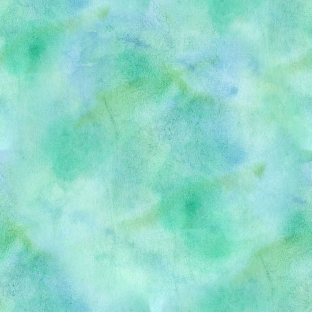 istock seamless abstract blue/green watercolor background. 978259484