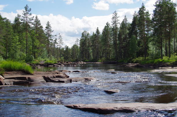 istock Beautiful river scene in Dalarna 978285318