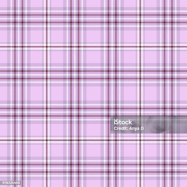 ลายสก๊อตลายสก๊อตไร้รอยต่อในลาเวนเดอร์สีชมพูอ่อน สีแดงและสีขาว ภาพประกอบสต็อก - ดาวน์โหลดรูปภาพตอนนี้