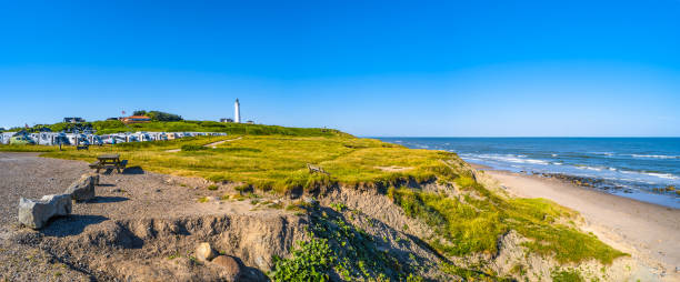 istock Seashore, beach, campsite and lighthouse in Hirtshals, Denmark 978333248