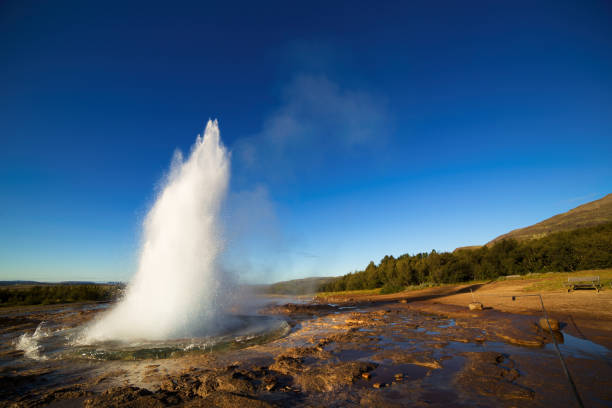 istock Strokkur Geyser Eruption, Iceland 978356472