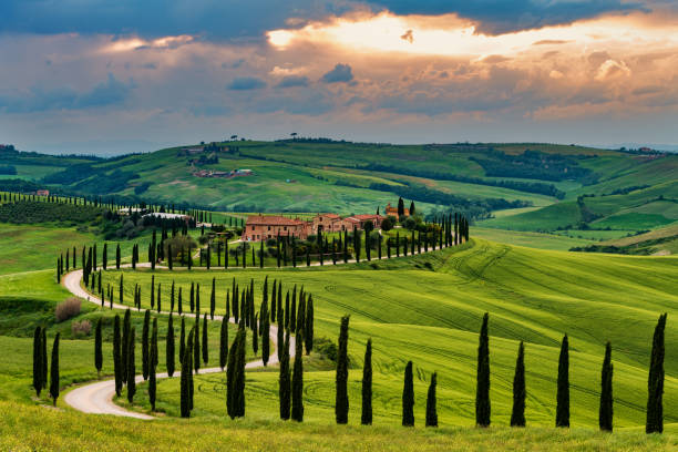 istock Tuscany Landscape At Sunset 978357188