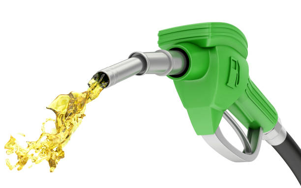 istock Gas pump with petrol 978360414
