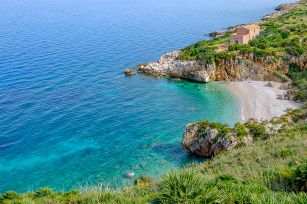 istock Cala Tonnarella dell'Uzzo in the Riserva Naturale dello Zingaro, a nature reserve stretching along some seven kilometers of pristine coastline in northwest Sicily (Italy) 978372722