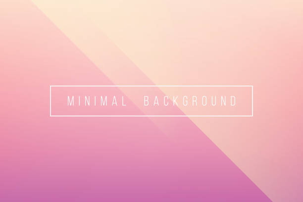 기본 핑크 최소한의 우아한 추상적인 lineer 주름 패턴 벡터 배경 - backgrounds red magenta pink stock illustrations