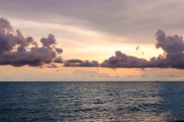 istock Beautiful of sky with clouds over sea. 978390110