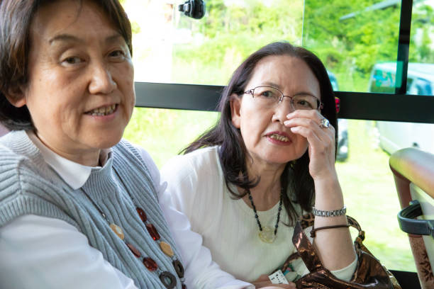 istock Senior women traveling by bus 978401972