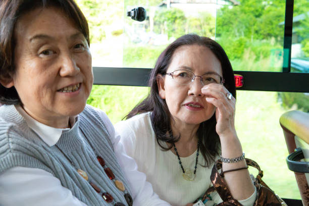 istock Senior women traveling by bus 978402732