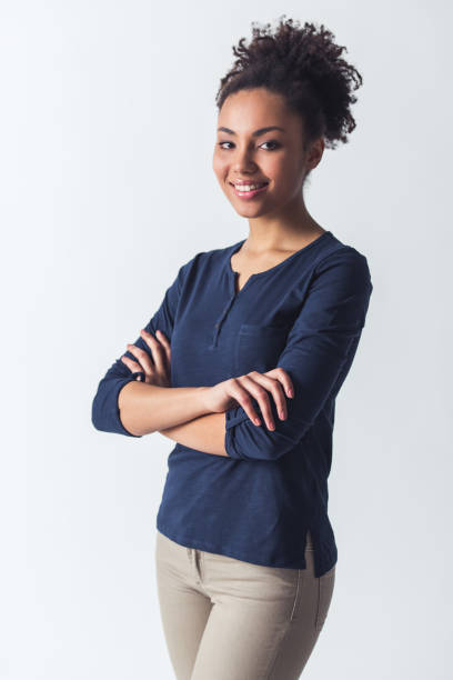 istock Beautiful Afro-American girl 978411758